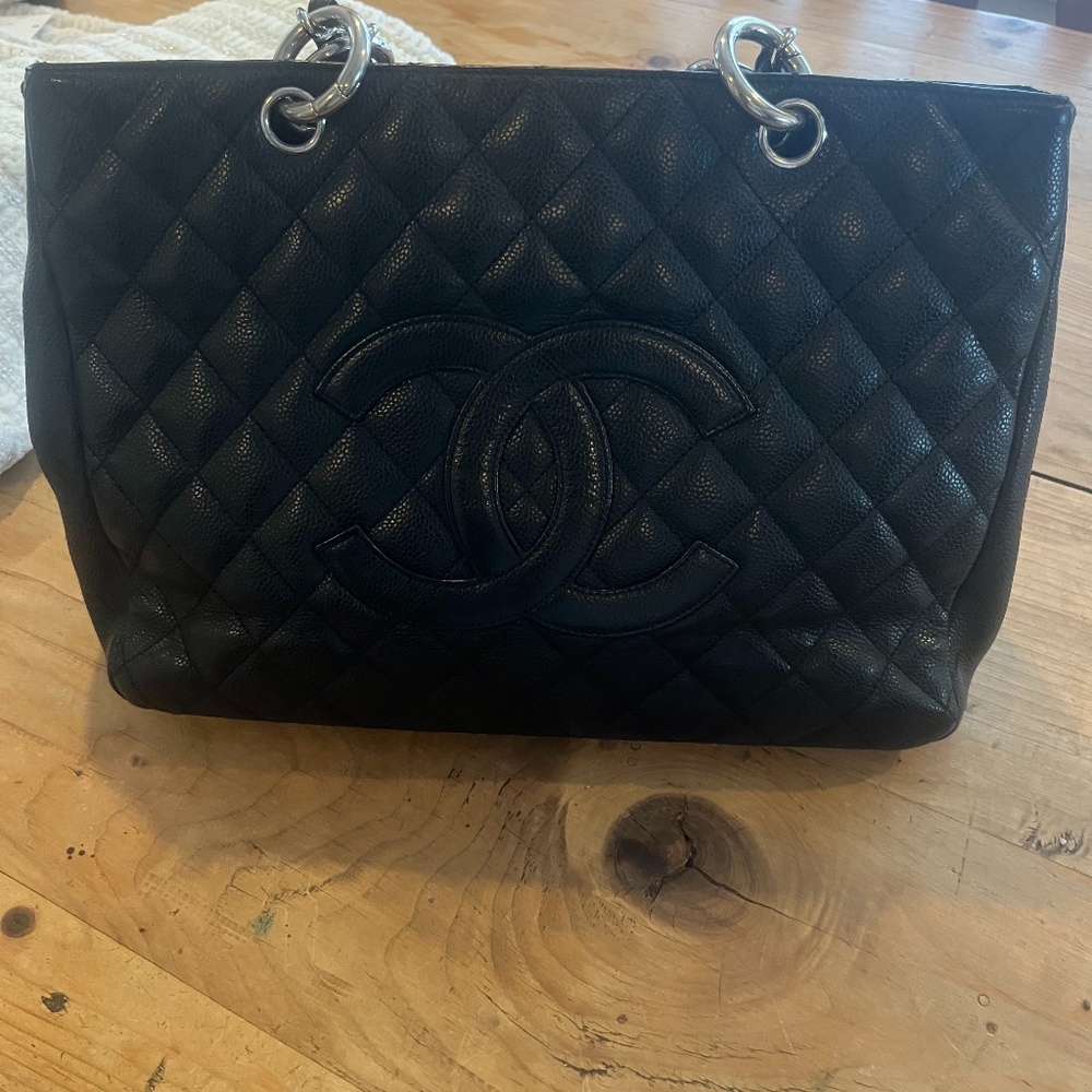 Chanel Grand Shopping Tote~ Barely USED, IN GOOD CONDITION.
